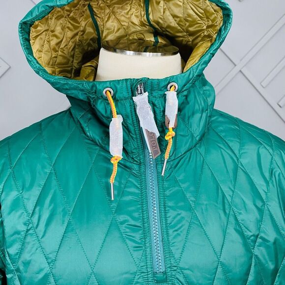 Polo Ralph Lauren Green Quilted Anorak Hooded Jacket Size S NWT 298$ - Picture 4 of 13
